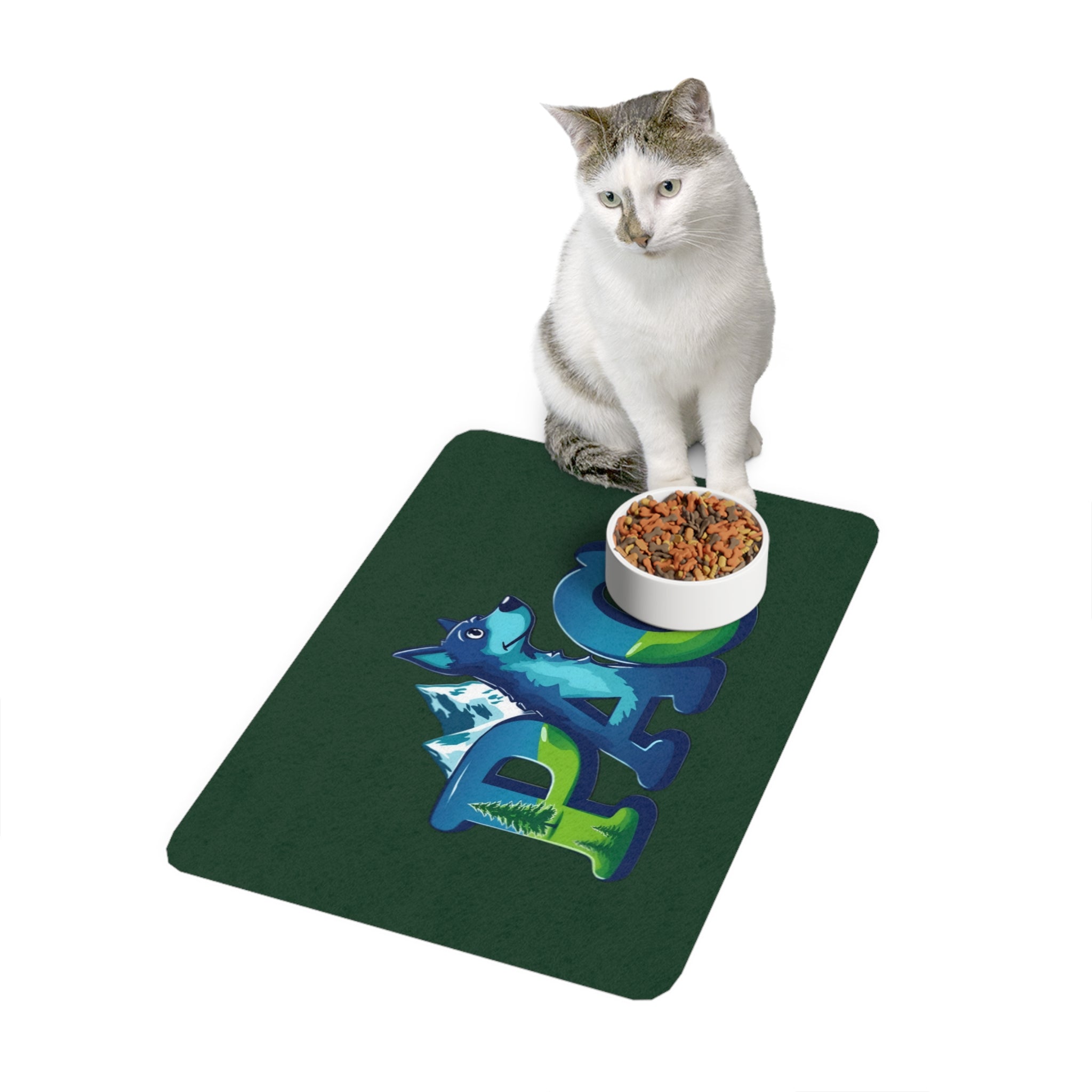 PAC | Pet Food Mat | Green