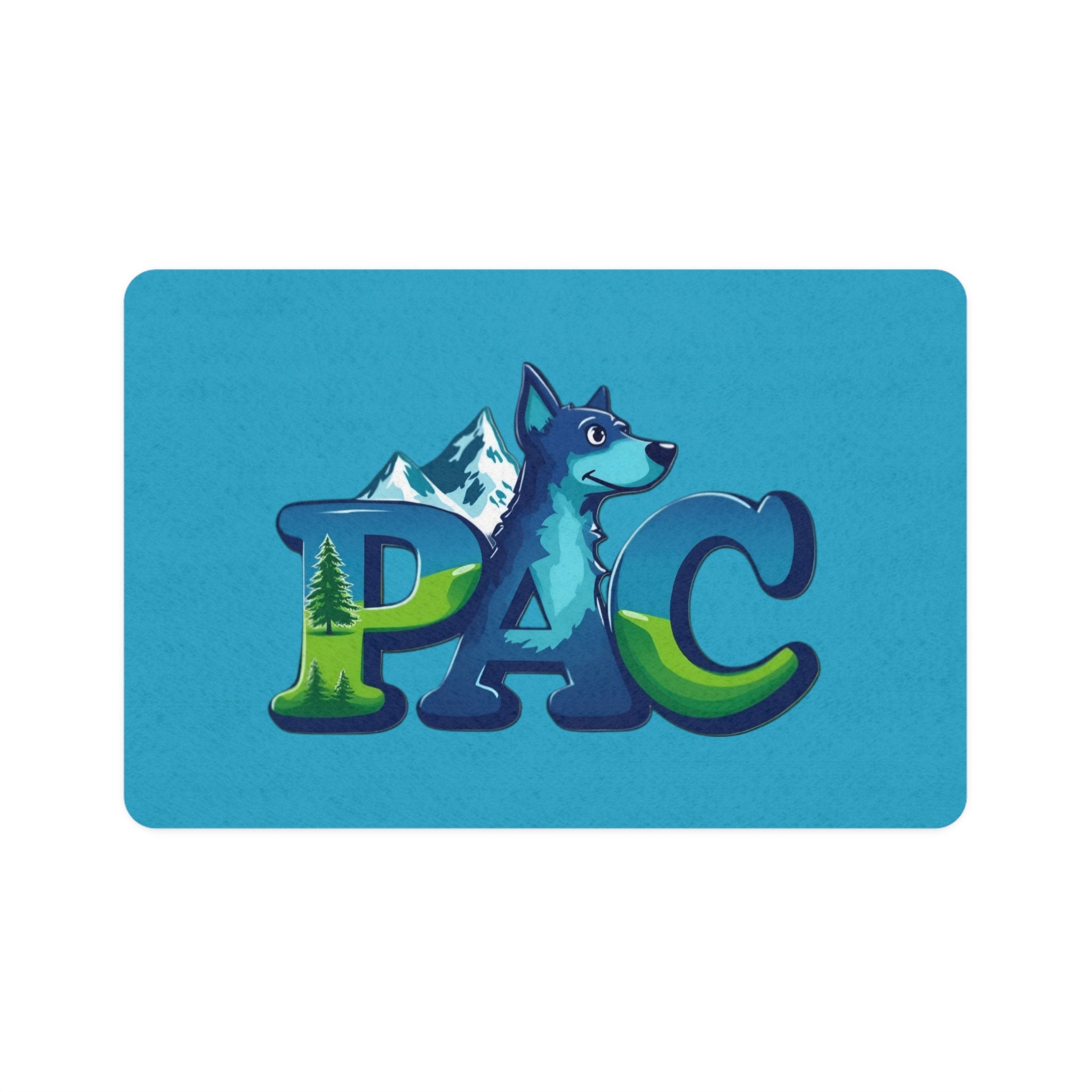 PAC | Pet Food Mat | Turquoise