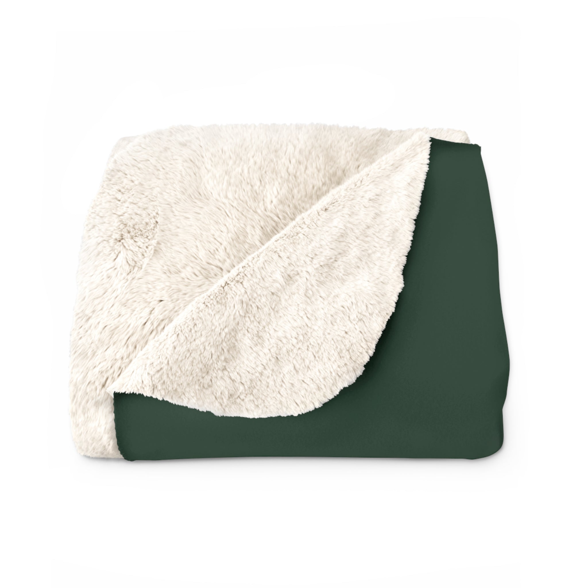 PAC | Sherpa Fleece Blanket | Green