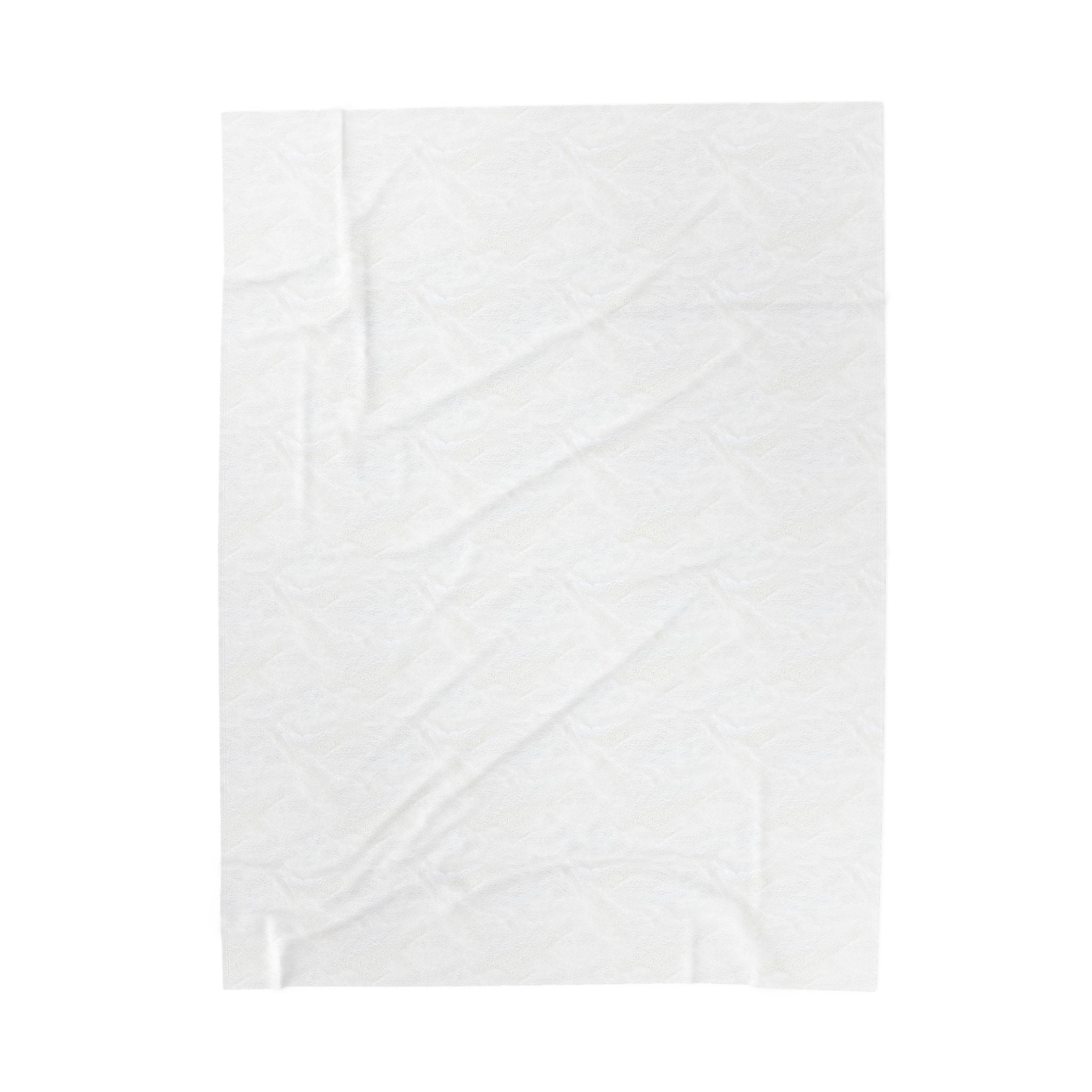 Paw Print Velveteen Plush Blanket