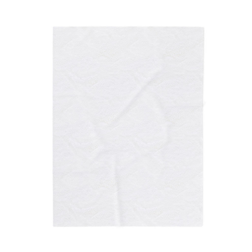 Velveteen Plush Blanket | Paw Print