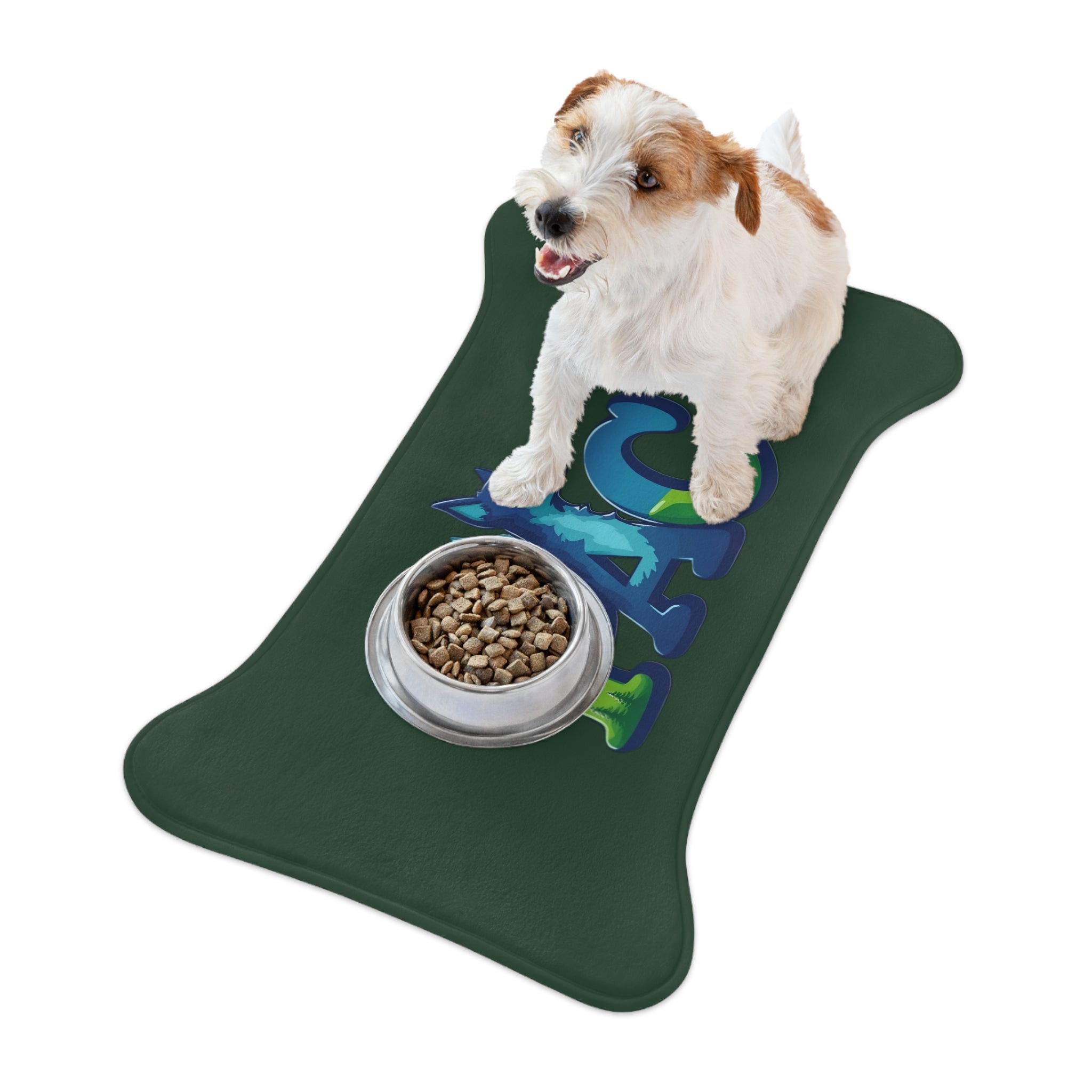 Pet Feeding Mats | Green