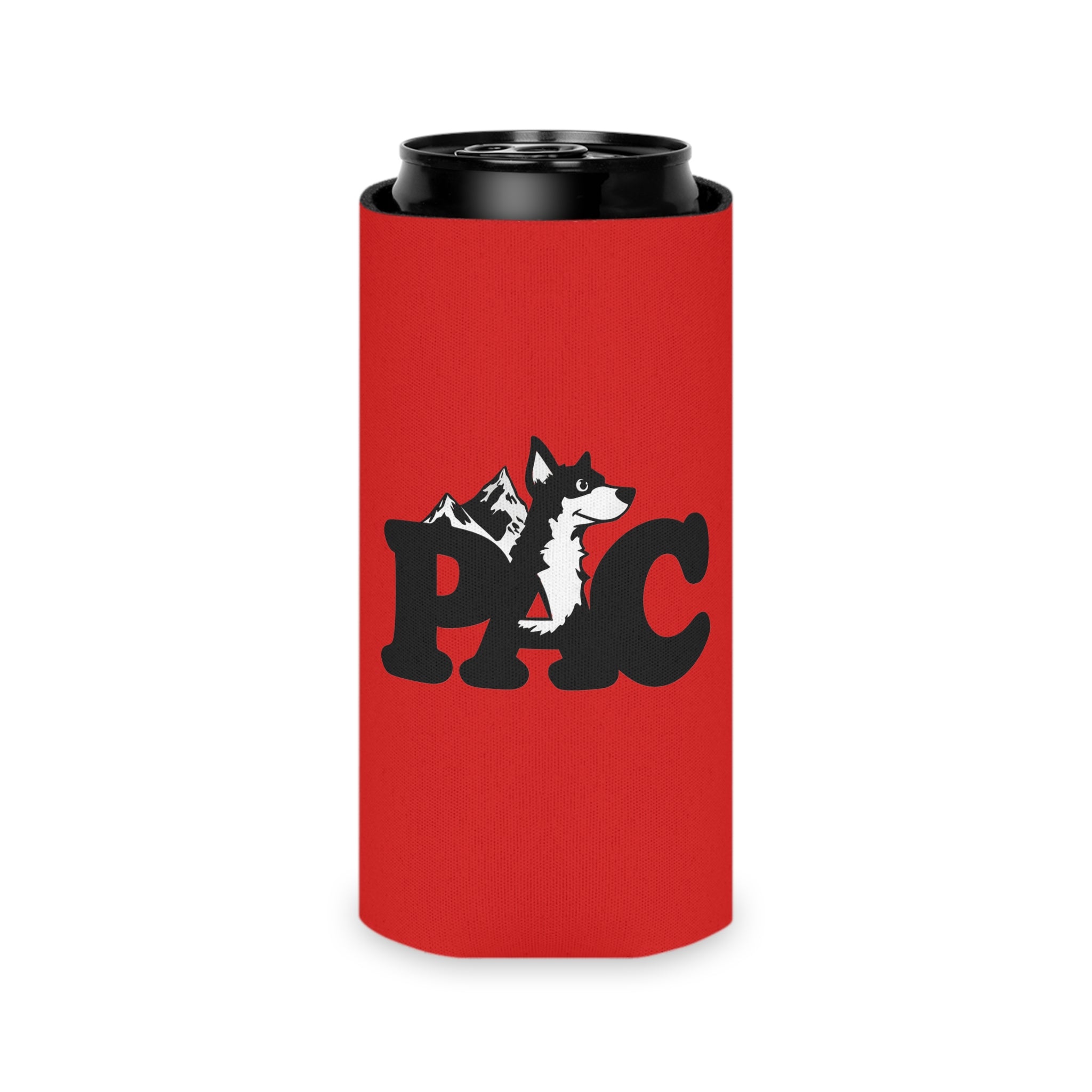 Insulated Can Cooler | Red