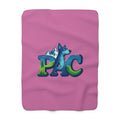 PAC | Sherpa Fleece Blanket | Pink