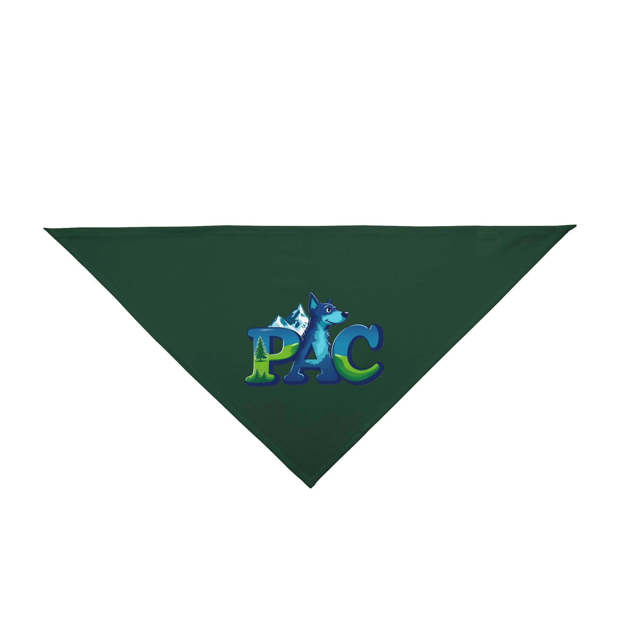 PAC | Dog Bandana | Green