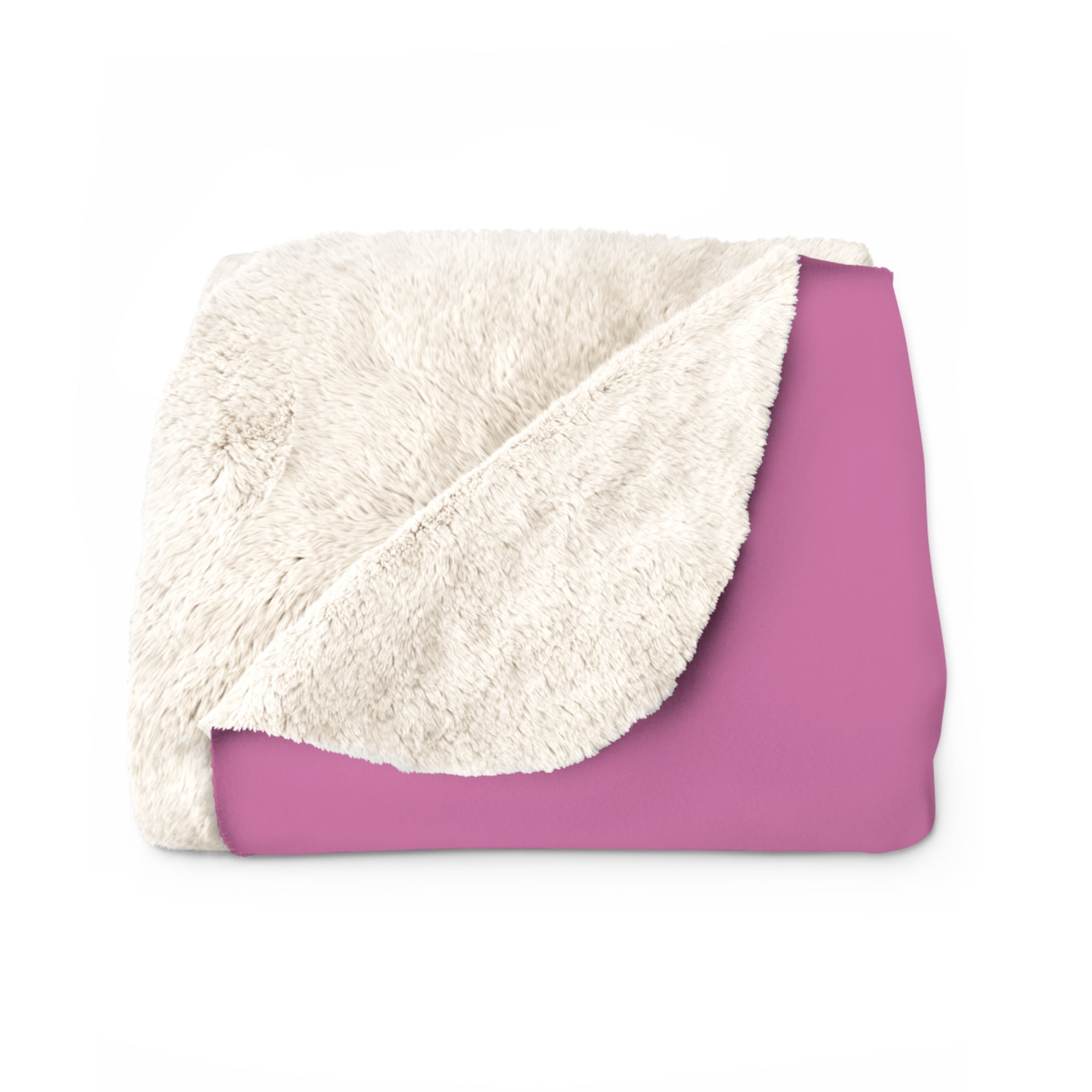 PAC | Sherpa Fleece Blanket | Pink