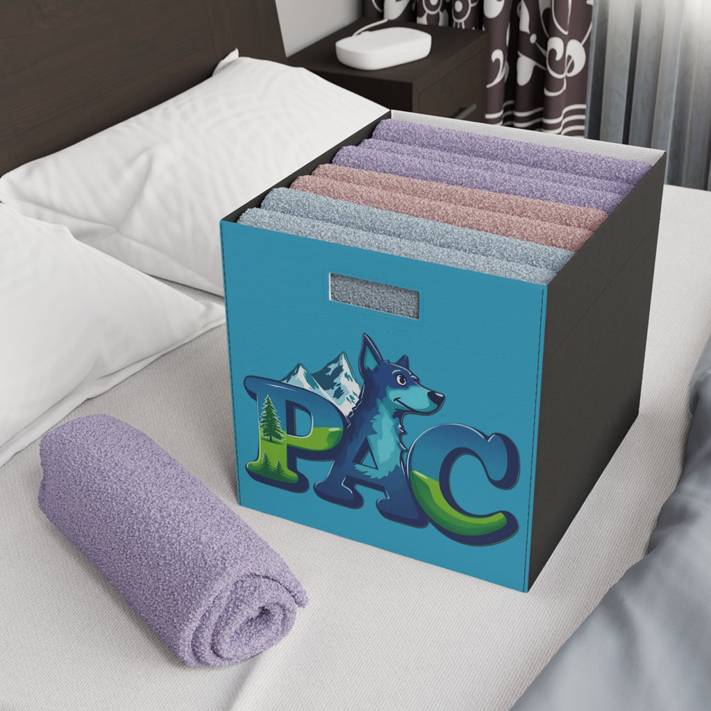 PAC | Felt Toy Box | Turquoise