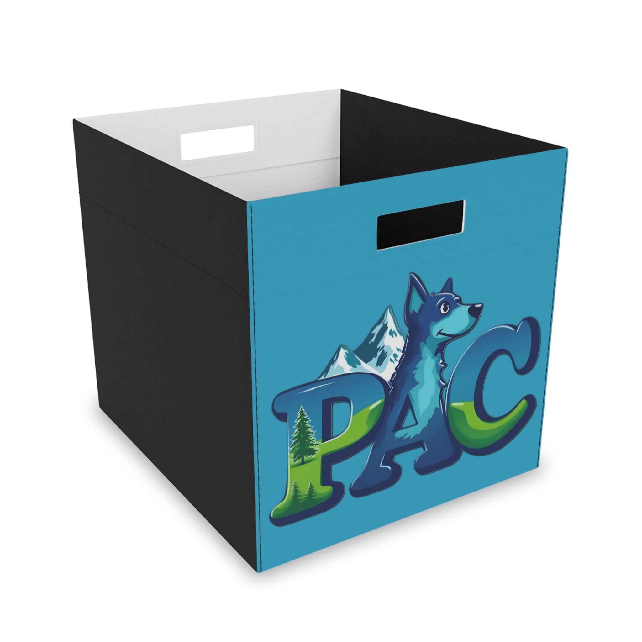 PAC | Felt Toy Box | Turquoise